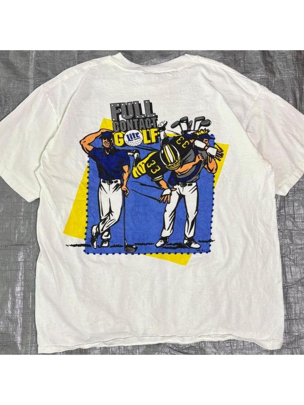 90s Tultex Miller Light Beer Tee